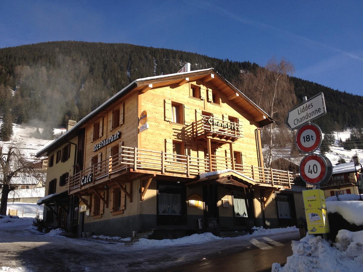 Hotel Du Gd-St-Bernard Liddes Exterior photo